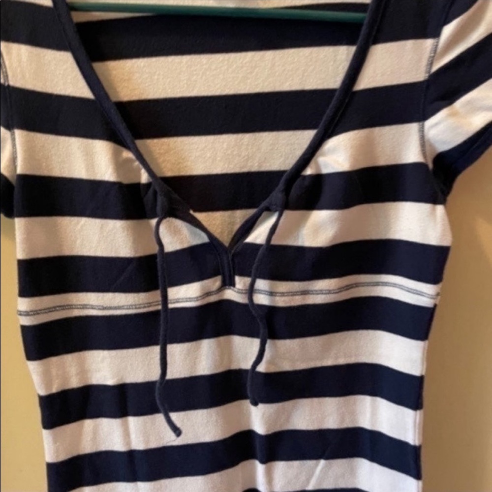 Shirt Aeropostale strip shirt Junior XL - Picture 6 of 11